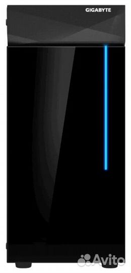 Корпус gigabyte C200 glass черный GB-C200G