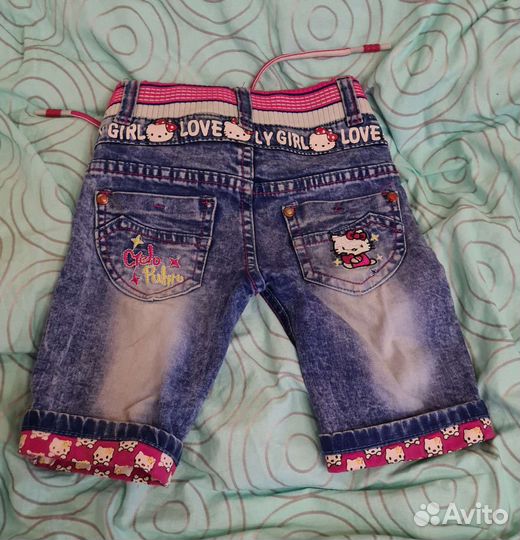 Шорты для девочек на 3-4 года