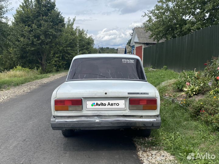 ВАЗ 2107 1.6 МТ, 2005, 60 534 км