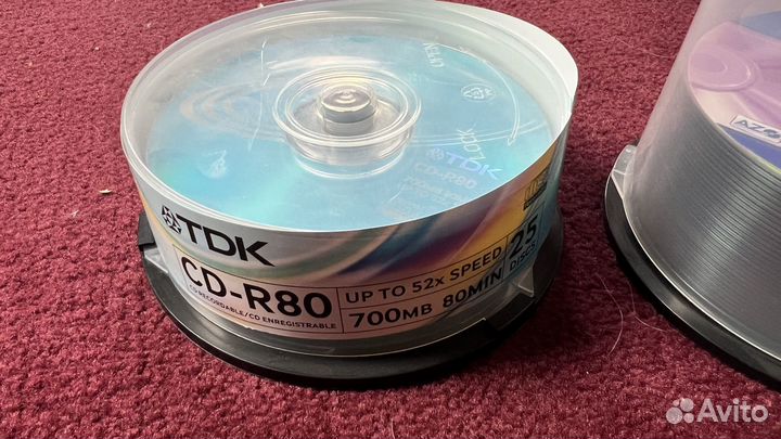 Диски DVD-R, CD-R80