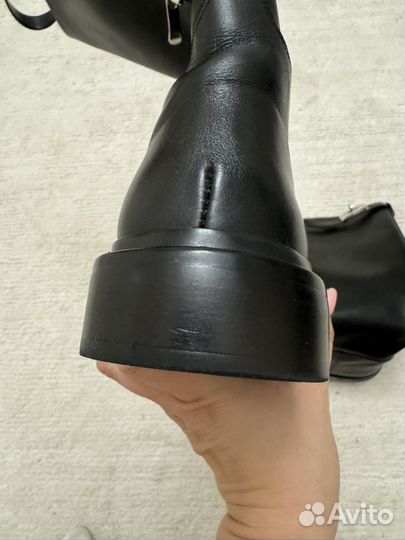 Сапоги женские натуральная кожа 40 размер