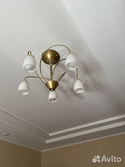 Люстра потолочная подвесная бу