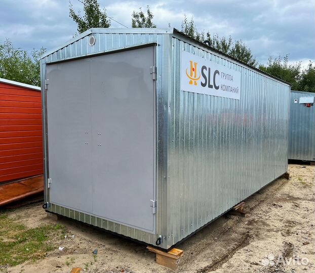 Прорабка, мастерская, вагон для работы 298