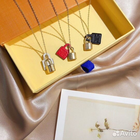 Колье подвеска hermes