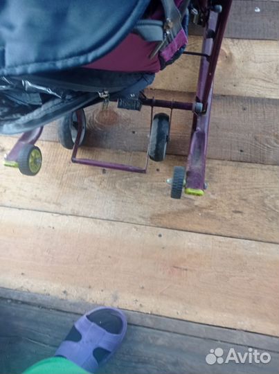 Детские санки коляска ника