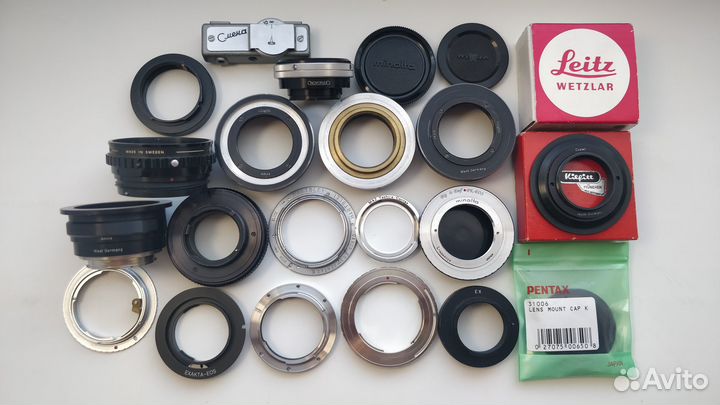 Адаптеры Exakta,DKL,Leica R,Pentax K