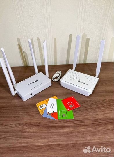 Портативный Модем с агрегацией 9 cat. + Wi-Fi роутер