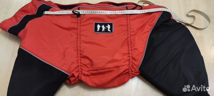 Зимний комбинезон для средней собаки