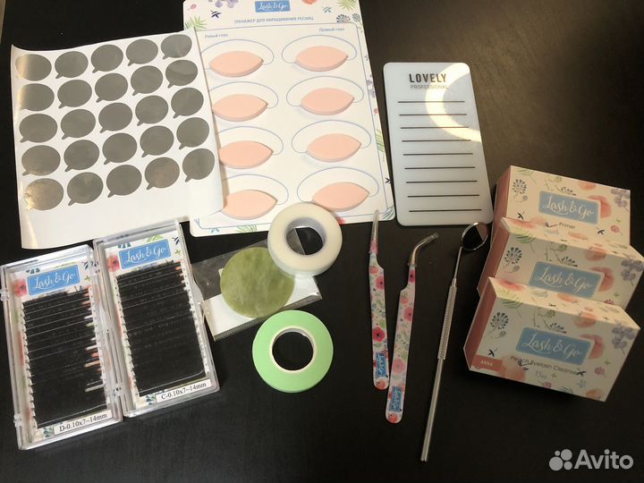 Материалы для наращивания ресниц