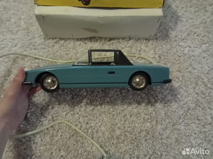 Машинка железная СССР Электромобиль 