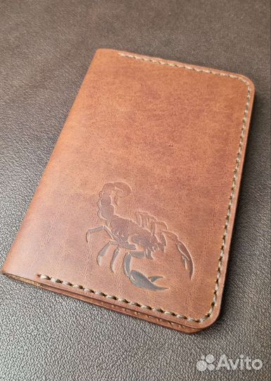 Обложка на паспорт скорпион