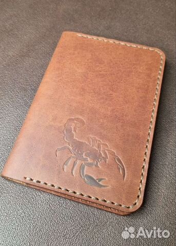 Обложка на паспорт скорпион