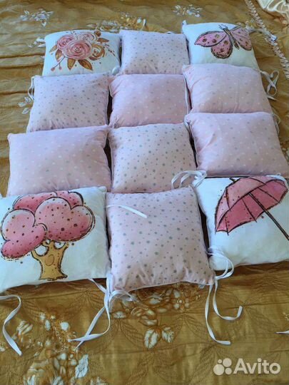 Бортики в кроватку