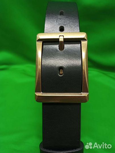 Мужской кожаный ремень ручной работы