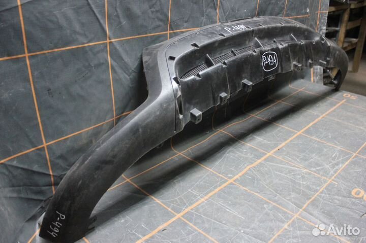 Спойлер бампера переднего - Hyundai Santa Fe 2