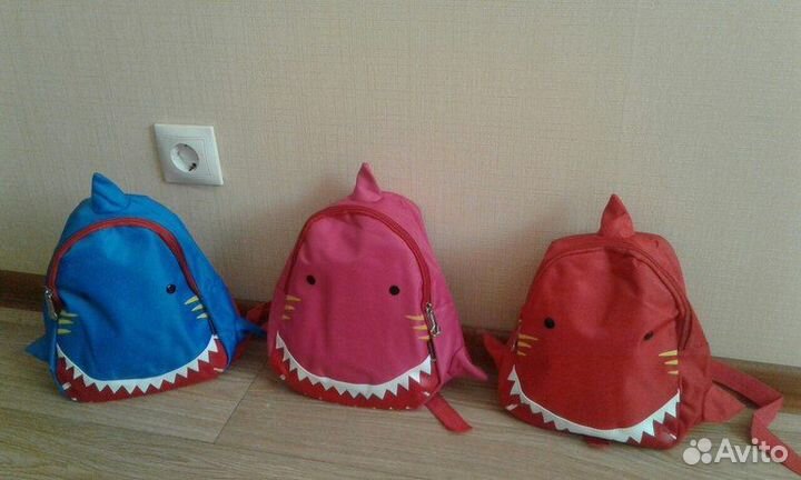 Рюкзак Акула детский новый