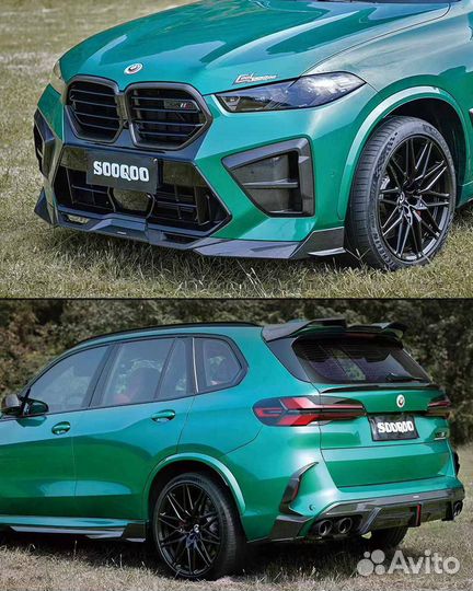 Обвес SQ Стиль сухой карбон BMW X5M F95 LCI