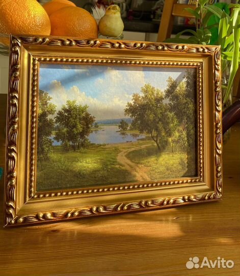 Картина в раме пейзаж классицизм репродукция