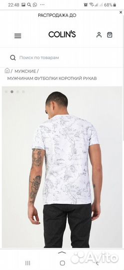 Футболка мужская Colins M