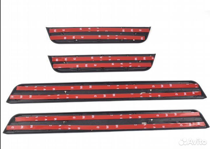 Накладки на пороги Chery Tiggo 7 Pro, 7 pro max/ Черри Тигго 7 Про, 7 Про Макс 2020-2024 г.в