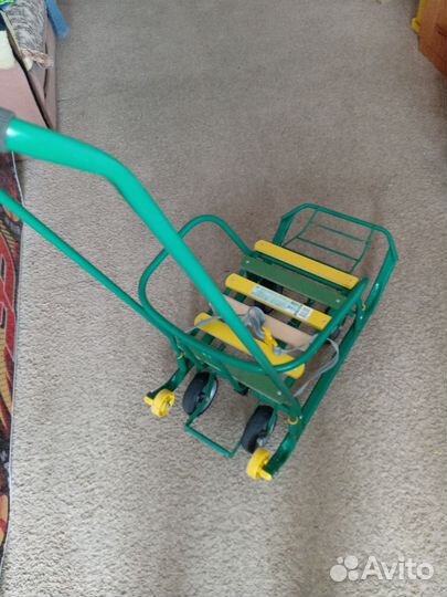 Детские санки Ника с большими колесами