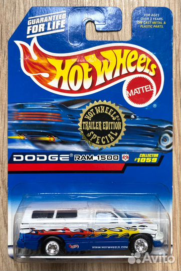 Hot Wheels Dodge Ram 1500 Trailer Edition 1:64