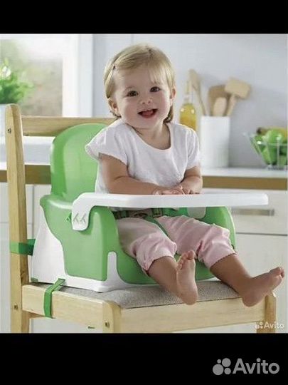 Детский стульчик-бустер для кормления munchkin