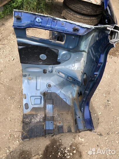 Передний правый лонжерон Hyundai Solaris 1