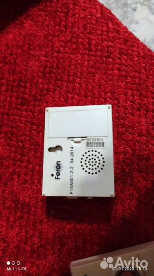 Беспроводной звонок Feron б/у