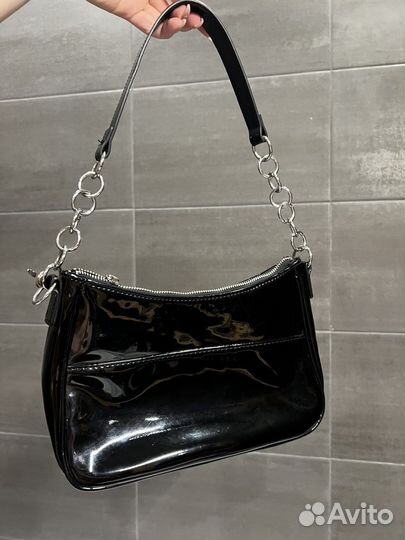 Сумка лаковая