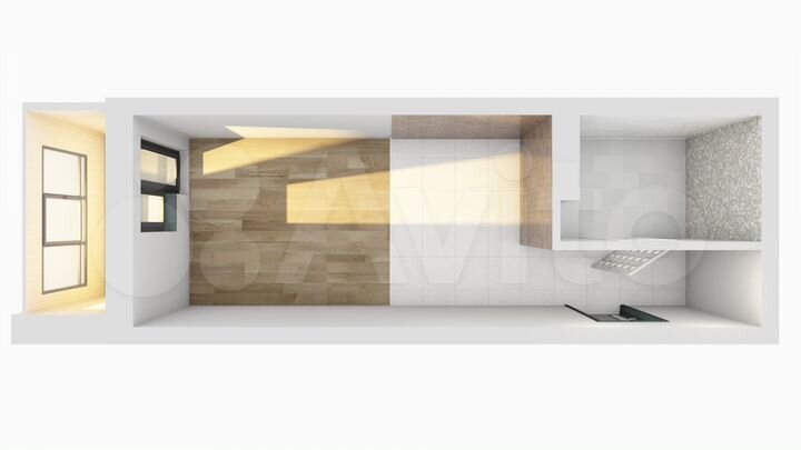 Квартира-студия, 27,5 м², 6/25 эт.