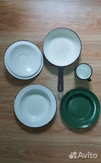 Эмалированная посуда СССР одним лотом