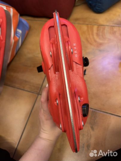 Коньки детские раздвижные 30-33