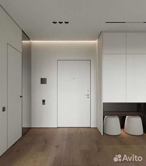 Скрытые двери invisible