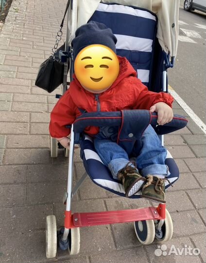 Коляска трость happy baby