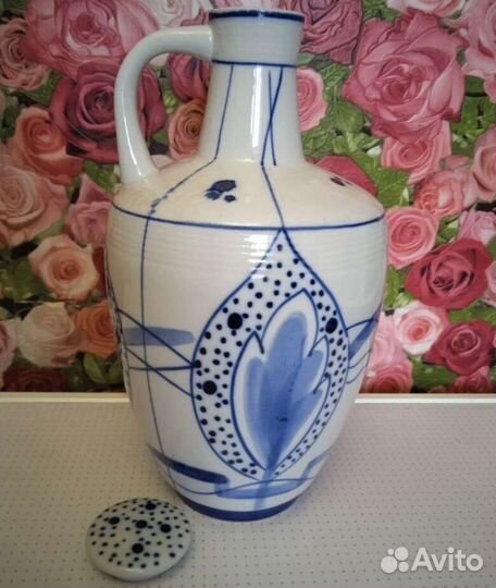 Графин Старая Гжель СССР