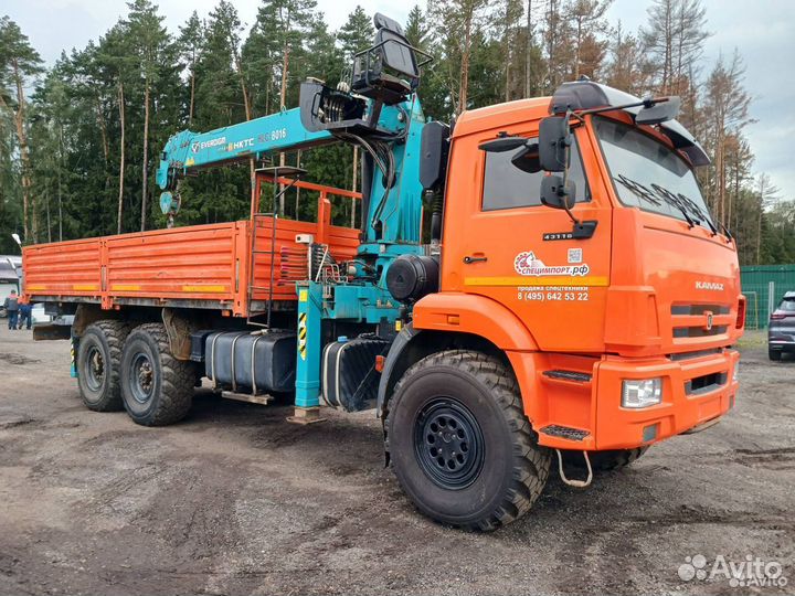 КАМАЗ 43118 с КМУ, 2021