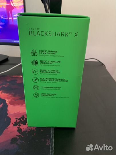 Игровая гарнитура Razer BlackShark V2 X Black