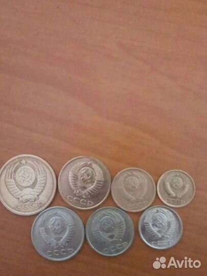 Набор монет 1983 г,1980 г,1982 г