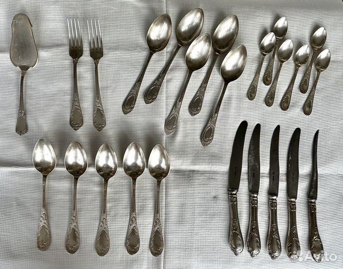 Ложки, вилки мельхиор (мнц) в ассортименте