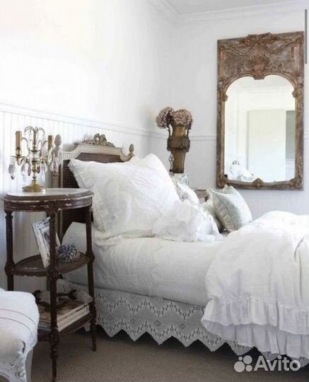 Стеллаж этажерка массив ореха роспись