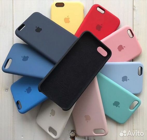 Чехлы для iPhone 7/8/X/XS/11/12/13 Silicone Case