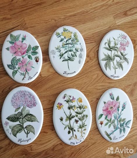 Панно на стену с инжиромБотаника. Ручная роспись