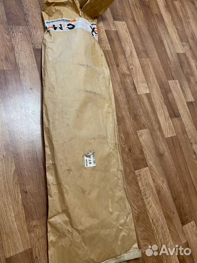 Накладка переднего бампера Mercedes 164