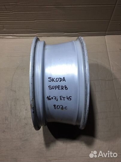 Диск колесный Skoda Superb 2