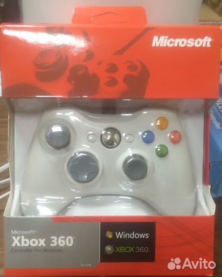 Джойстик геймпад Xbox 360 проводной