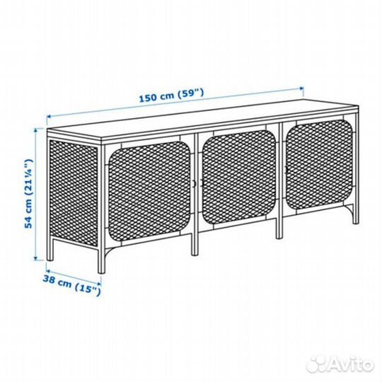 Тумба под телевизор икеа фьелльбо