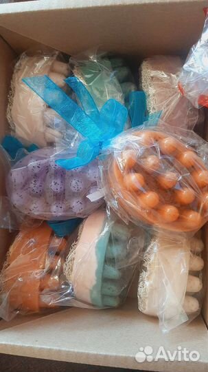 Массажное мыло ручной работы