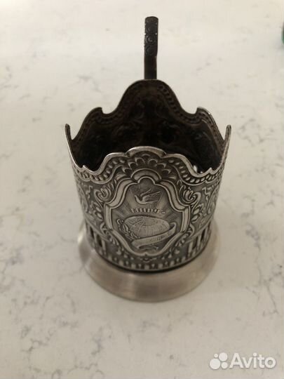 Подстаканник мельхиор СССР