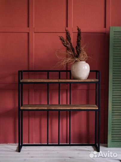 Комплект: стойка, табурет в стиле лофт